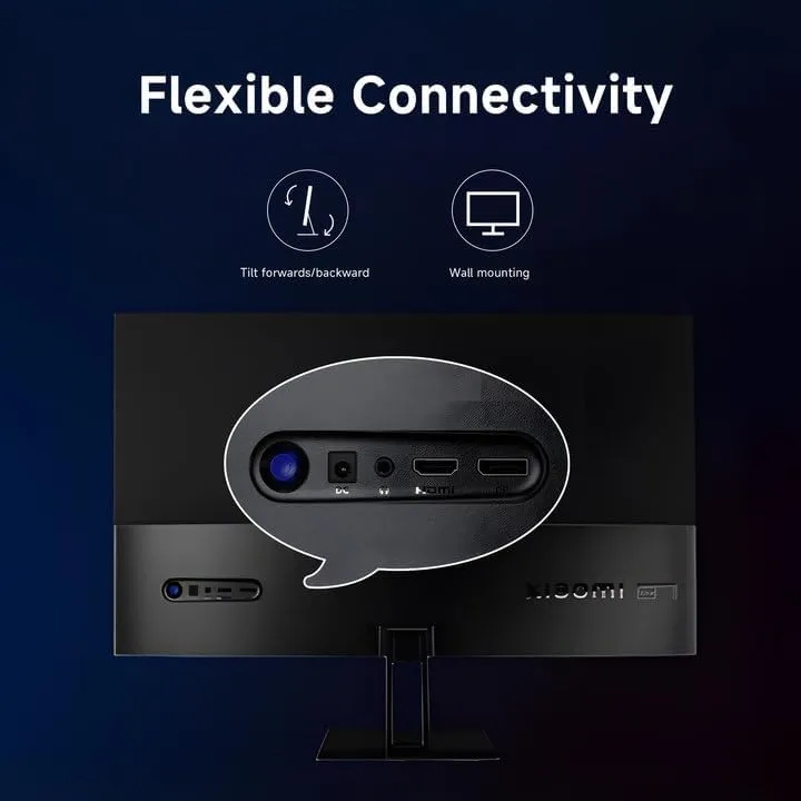 Xiaomi Monitor G27i 27 165Hz connector ports.webp