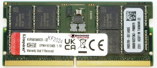 KVR56SD6BD8-32 RAM DDR5 32Go 5600MHz
