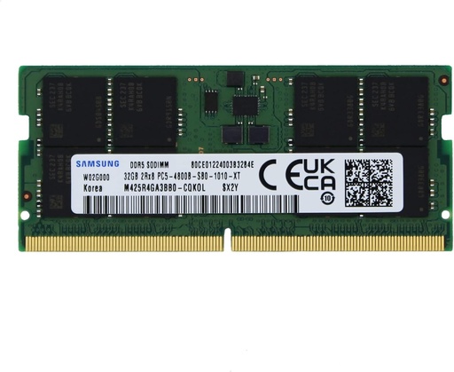 Samsung 32Go DDR5 4800MHz PC5-38400 SODIMM