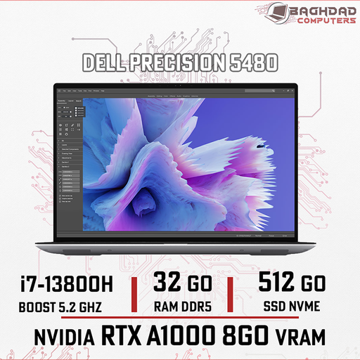 Dell Precision 5480 i7 13th 32Go 8Go vRAM