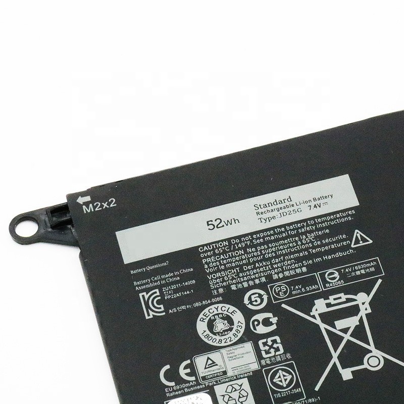 Batterie DELL XPS 13 9350 9343 8350 1808T P54G