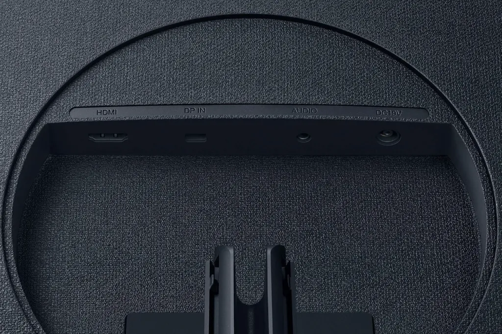 Samsung U32R594CWU écran plat de PC 80 cm 4K Ultra HD LCD Incurvé Gris PORTS.webp