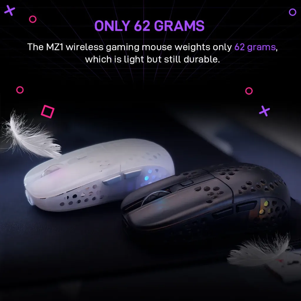 Xtrfy Mz1 Wirless Ultra Light Gaming Mouse