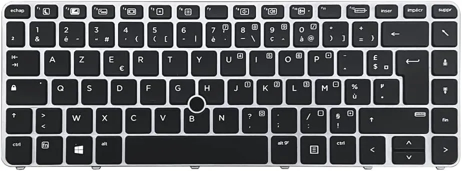 Clavier Azerty Français Compatible avec HP EliteBook 840 G3 840 G4 Rétroéclairage.webp