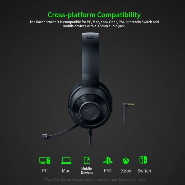 Razer Kraken X originale 7.1