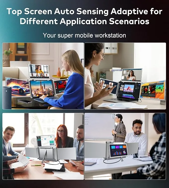 S888 PORTABLE TRIPLE MONITOR 14