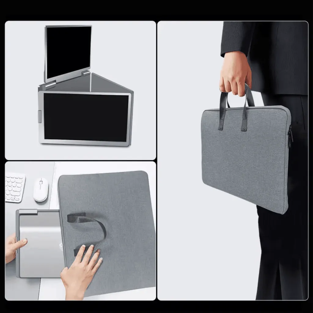 S780 – Quadruple Écran Portable 14″