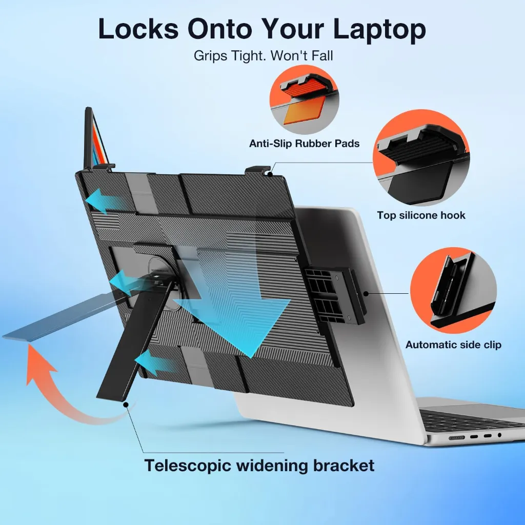 S3 PRTABLE DUAL SCREEN MONITOR 15.6