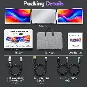 S10 PORTABLE DUAL SCREEN MONITOR 15.6