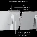 S10 PORTABLE DUAL SCREEN MONITOR 15.6