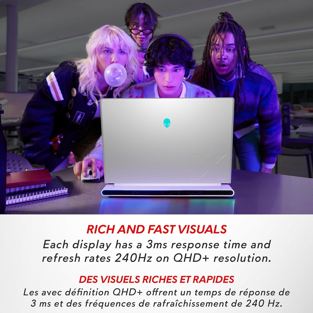 Alienware M16 240 Hz i9-13900HX, 32 Go 1To SSD RTX 4070 8 Go