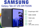 Samsung Galaxy Tab A7 3 Go 32 Go LTE - Gris