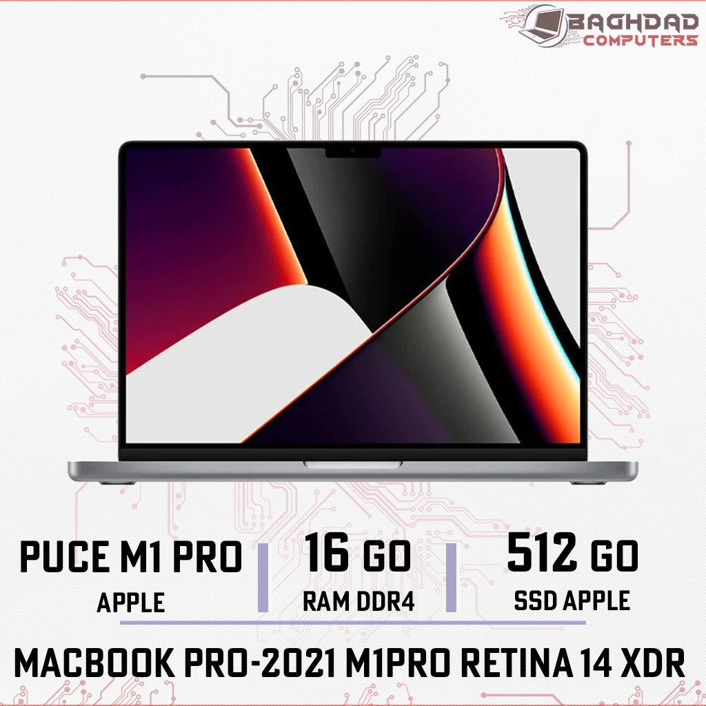 MACBOOK PRO 14 2021 M1 PRO (16Go/512Go)