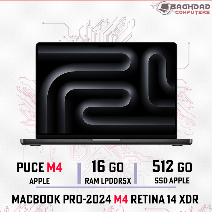Macbook Pro 14 M4 Pro 16Go 512Go