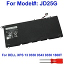 Batterie DELL XPS 13 9350 9343 8350 1808T P54G