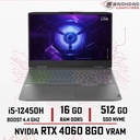 Lenovo LOQ 15IRH8 (i5-12th) RTX 4060 8Go