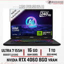 MSI PULSE 16 AI C1VFKG Ultra 7 1To RTX4060