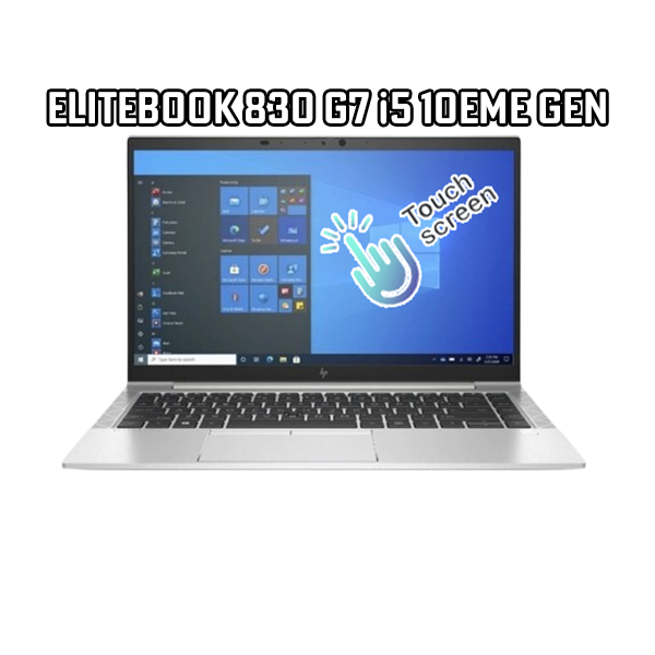 HP ELITEBOOK 830 G7 (i5-10th) 16Go 512Go TACTIL (256 Go)
