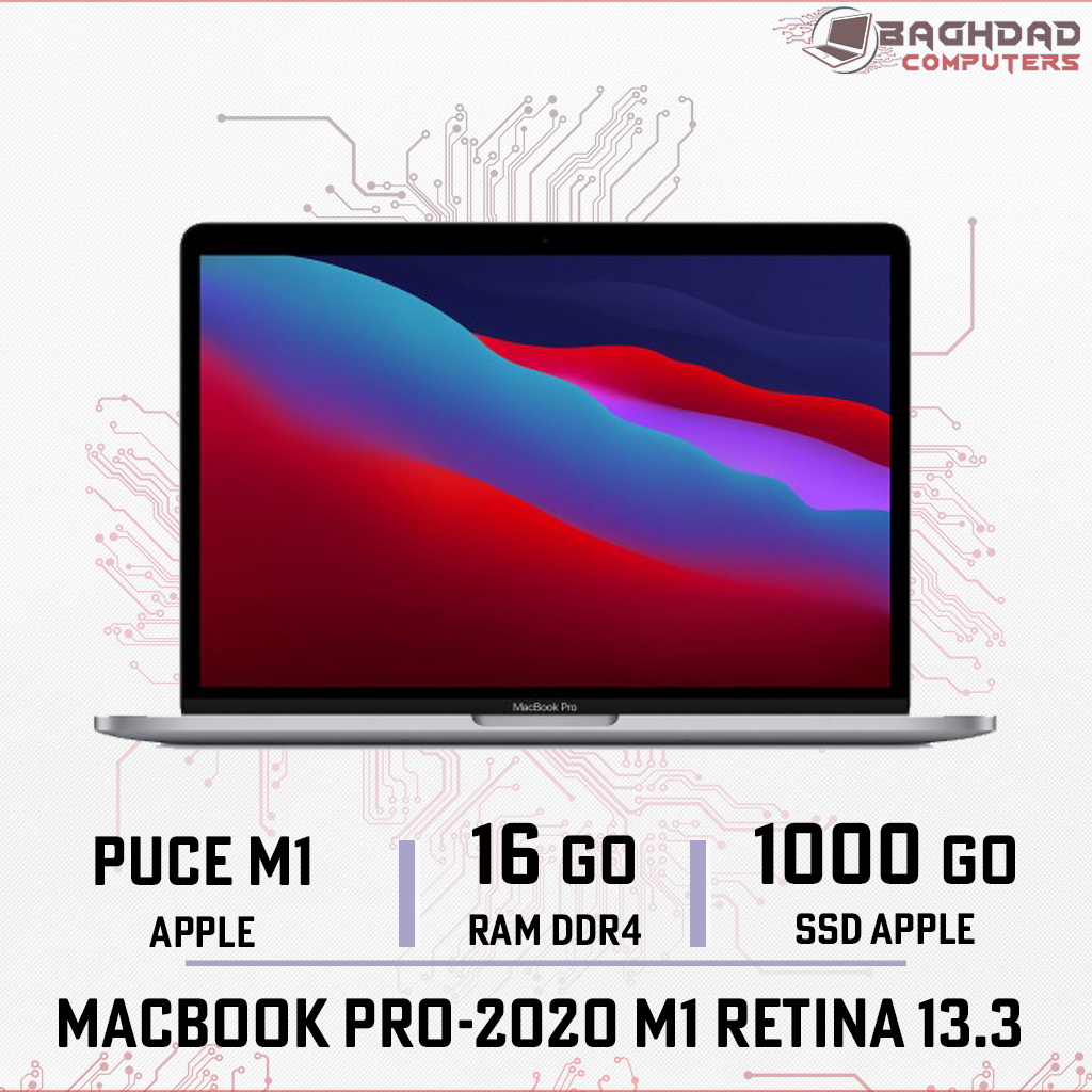 MACBOOK PRO 13-2020 M1 16Go1To