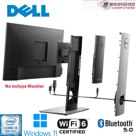 DELL OptiPlex 7070 Ultra AIO (i5 8th) 8Go/256 