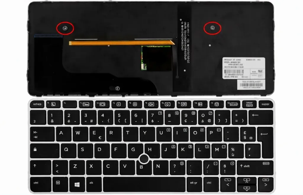 Clavier FR/EN pour HP EliteBook 725 G3 / 820 G3 / 828 G3 - Original 