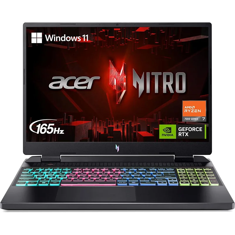 ACER NITRO AN16-41 AMD RYZ 7 7735HS 165HZ RTX 4070 16Go 1To 