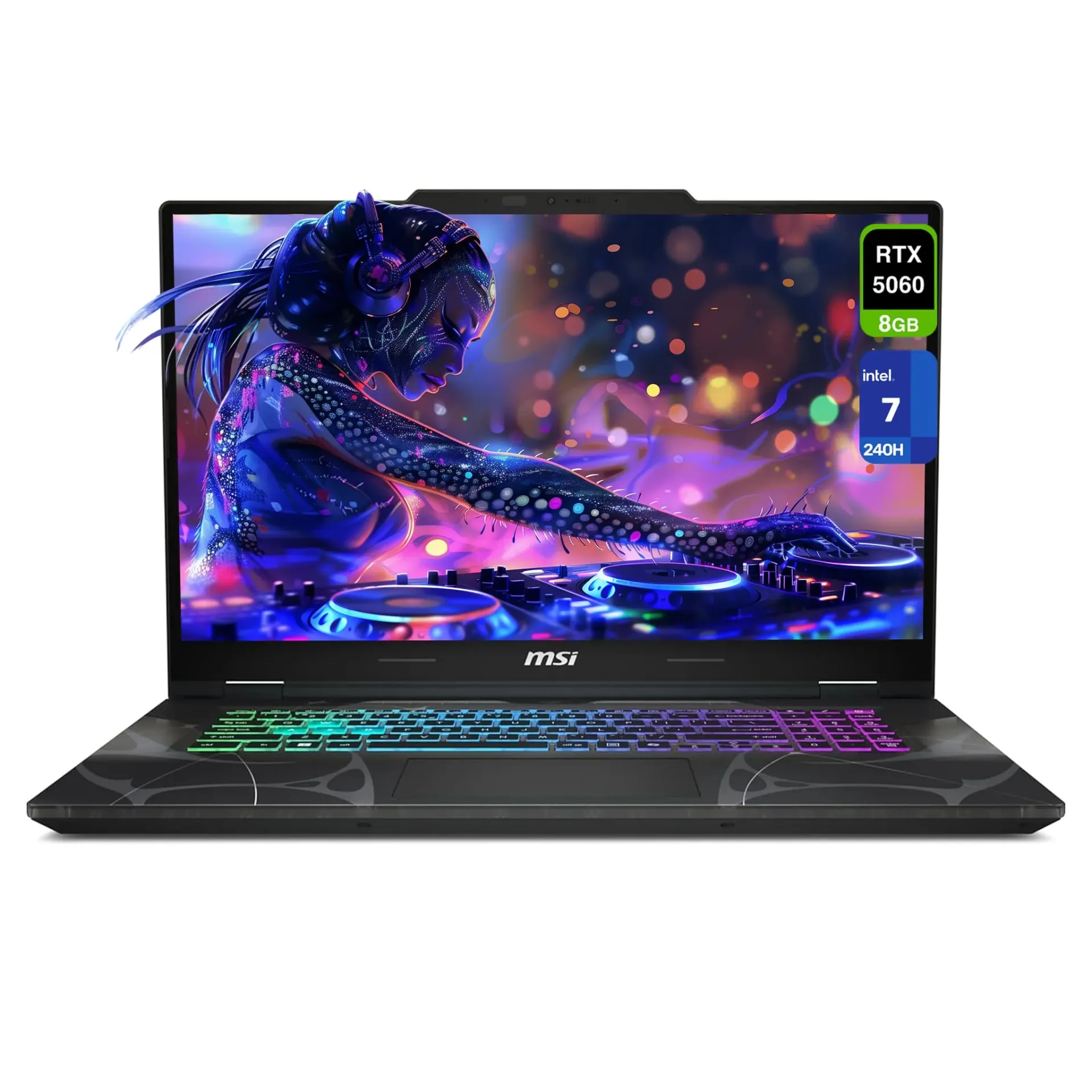 MSI CYBORG 15 B2RWFKG Core 7 240H 32Go DDR5 1To RTX 5060 144HZ