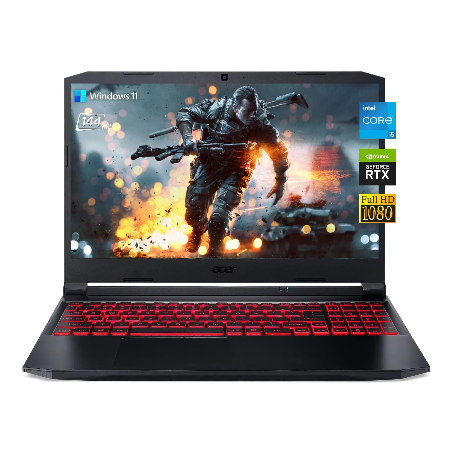 ACER NITRO AN515-55 (i5-11400H) 144HZ RTX 3050Ti 16Go 512Go    