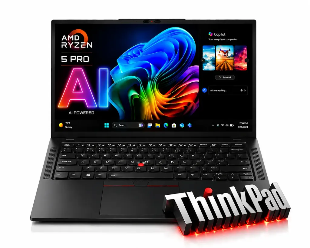 LENOVO THINKPAD L14 GEN6 AMD RYZ 5 PRO 215W 16Go DDR5 256Go