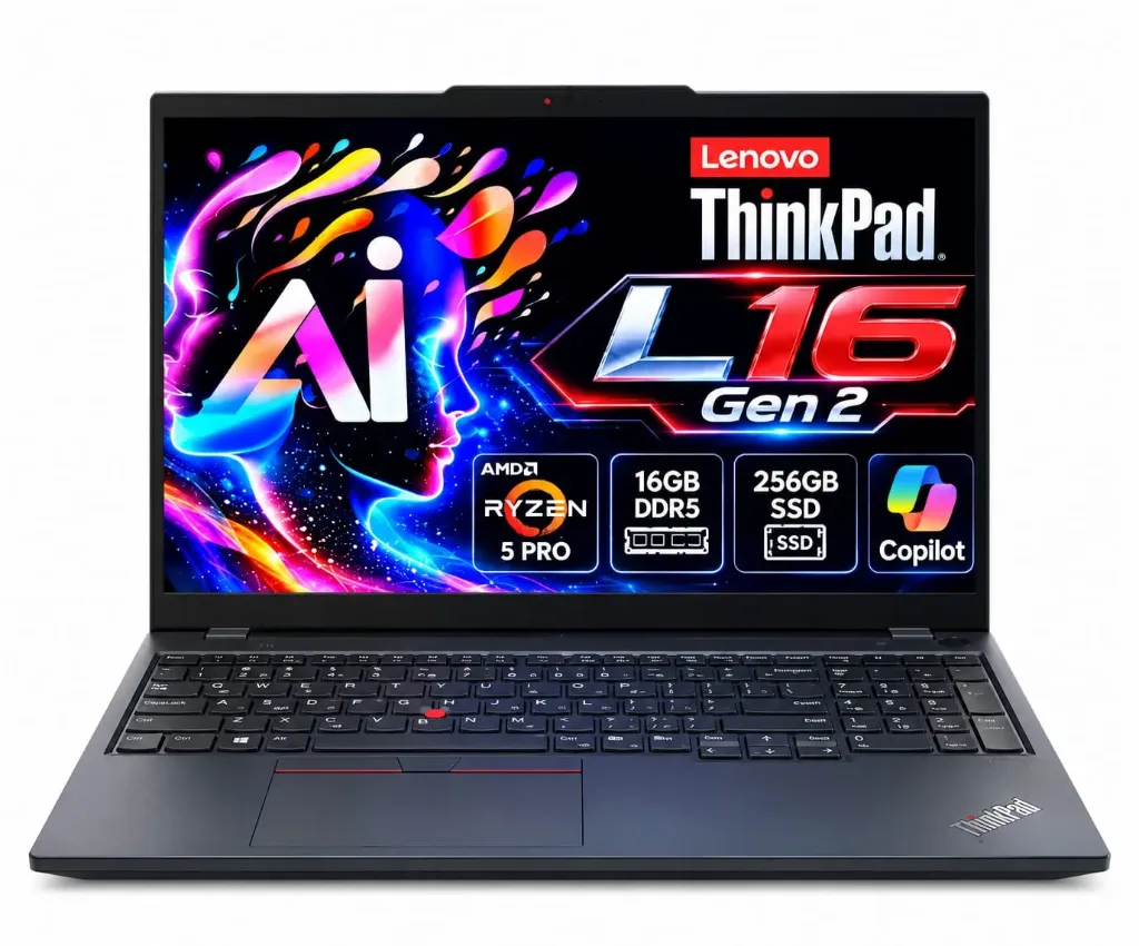 LENOVO THINKPAD L16 GEN 2 AMD RYZ 5 PRO 16Go DDR5 256Go 