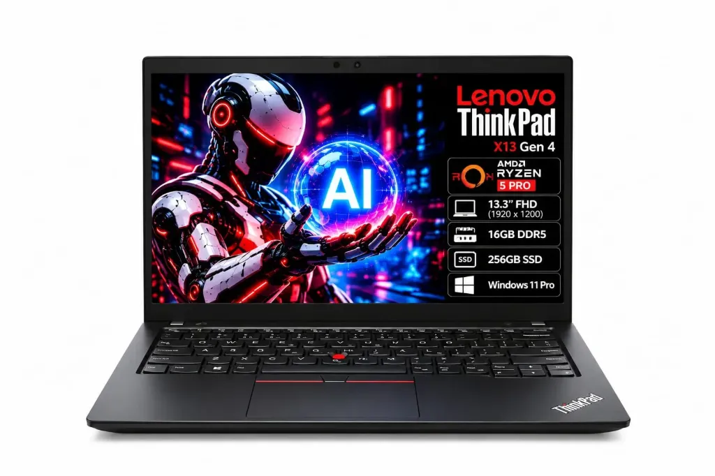 LENOVO THINKPAD X13 GEN4 AMD RYZ 5 PRO 16Go 256Go 