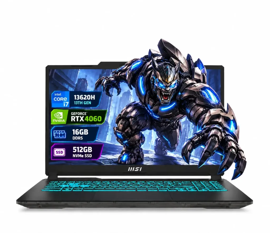 MSI CYBORG 15 A13VF (i7-13620) 16Go 512Go RTX 4060  