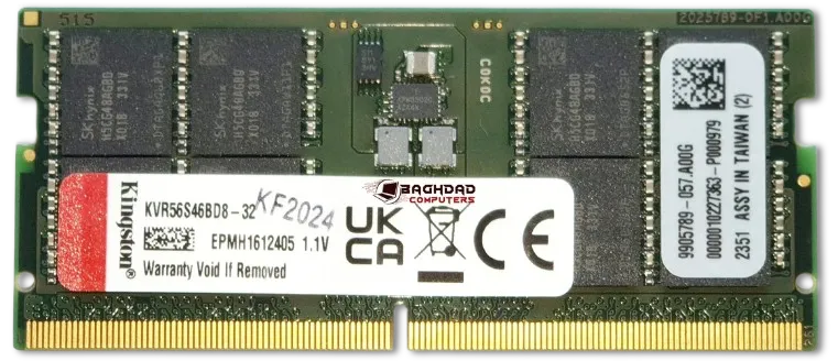 KVR56SD6BD8-32 RAM DDR5 32Go 5600MHz
