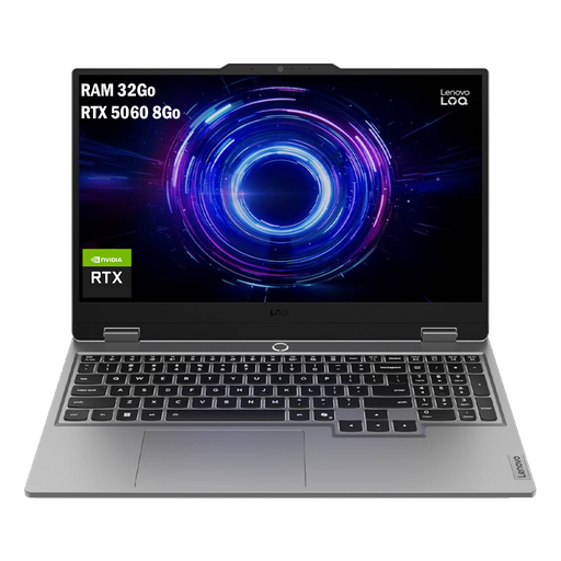 LENOVO LOQ 15IRX10 (i7-14700HX) RTX 5060 32 Go