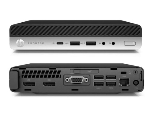 HP ProDesk 600 G3 (i5-7th) 8Go 256Go+500Go